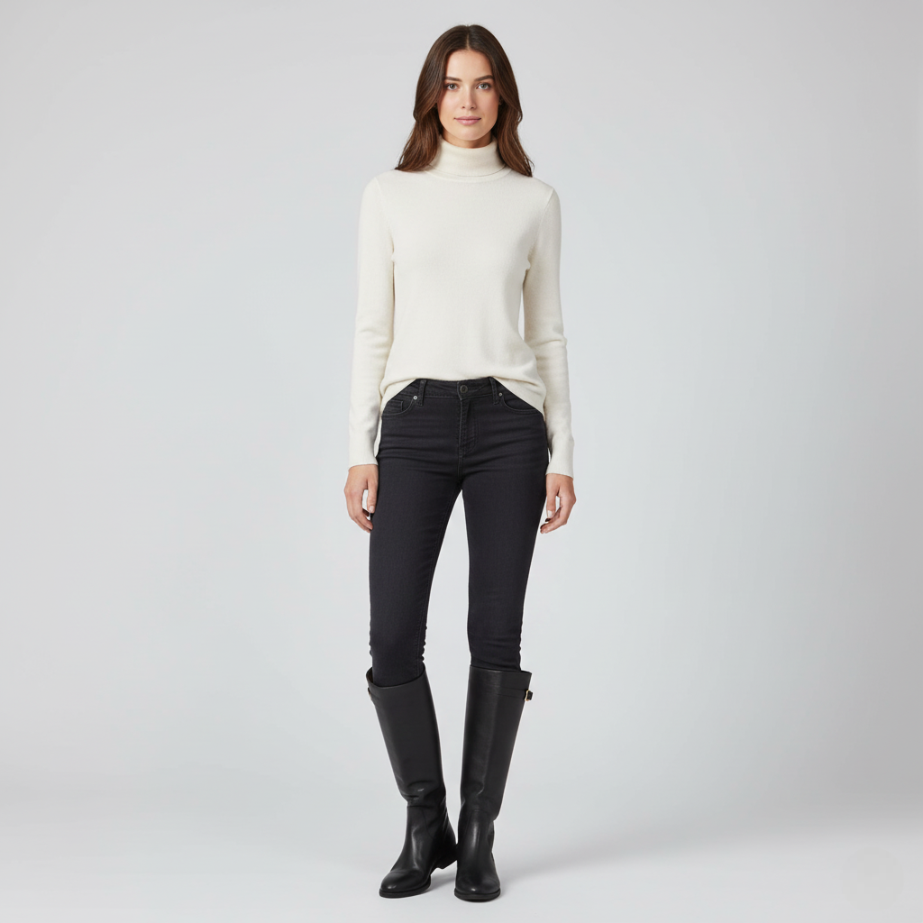 Jade | Elegant Women's High Winter Riding Boots