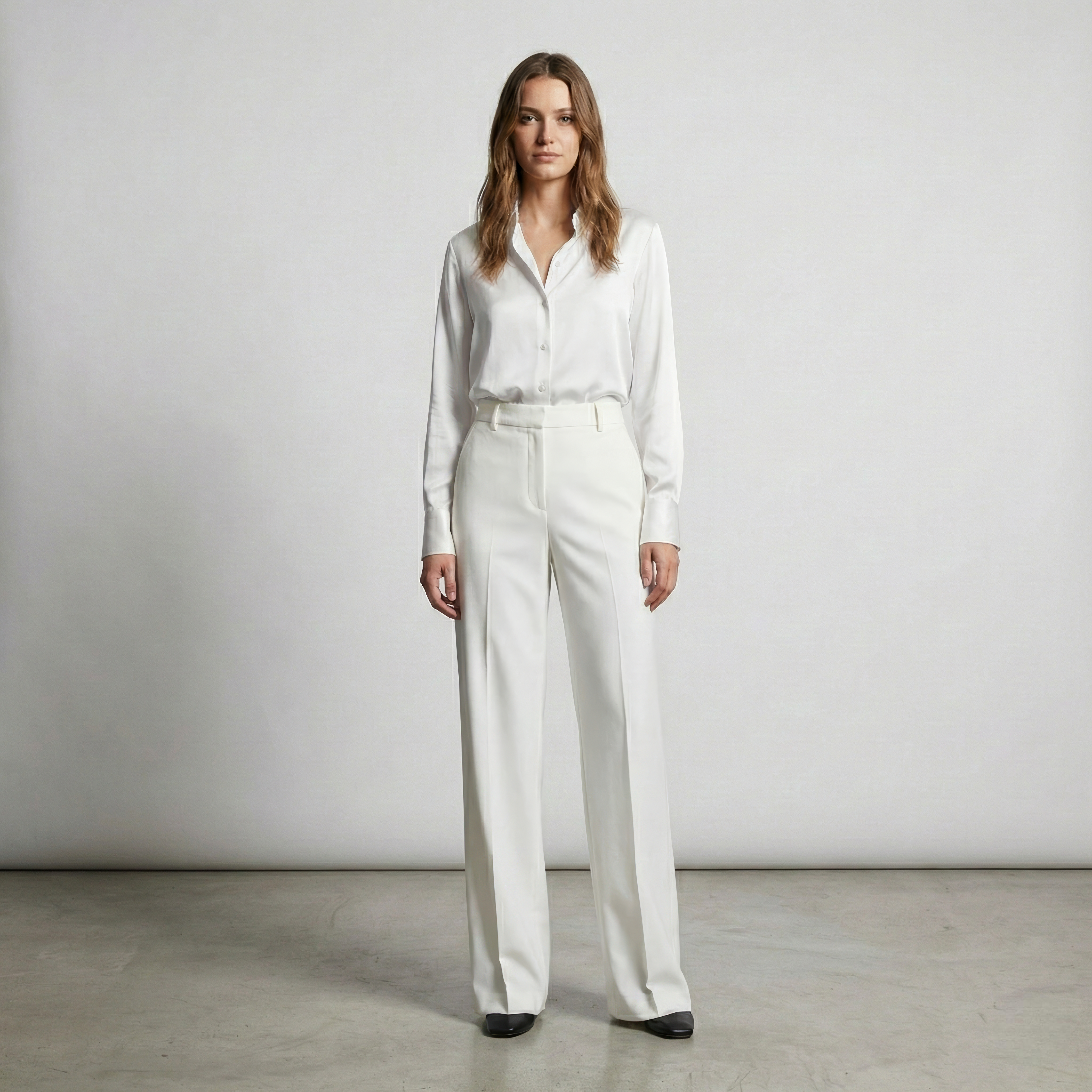 Lena | Elegant Women's High-Waisted Pants